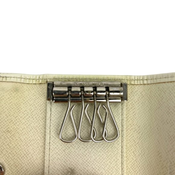 Rare 2007 Authentic Louis Vuitton  GUC Leather Epi Four Key Card Holder - Picture 9 of 10
